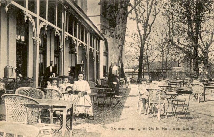 Backerhagen - Oude Huis Den Deijl - Groeten uit, Ophalen of Verzenden, 1920 tot 1940, Ongelopen, Zuid-Holland