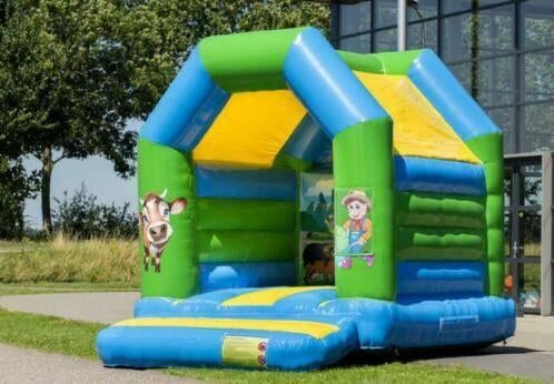 Vrolijk boerderij springkussen – plezier gegarandeerd!, Ophalen, Gebruikt, Overige