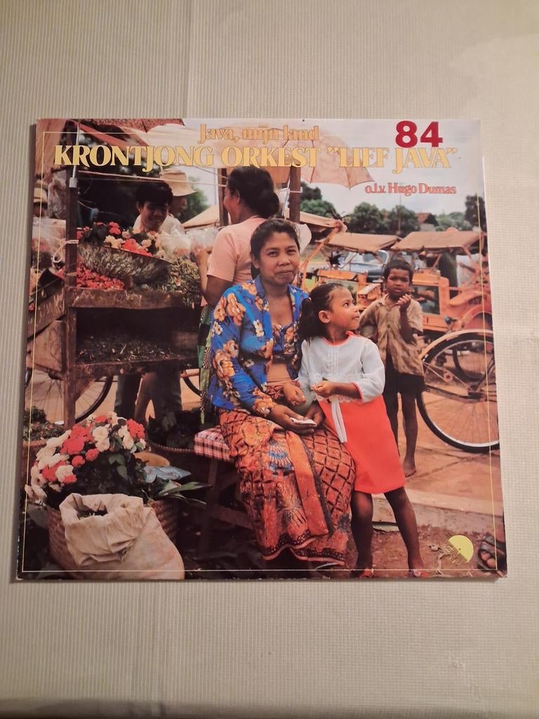 KRONTJONG ORKEST LP, Ophalen of Verzenden, Zo goed als nieuw, 12 inch, Levenslied of Smartlap