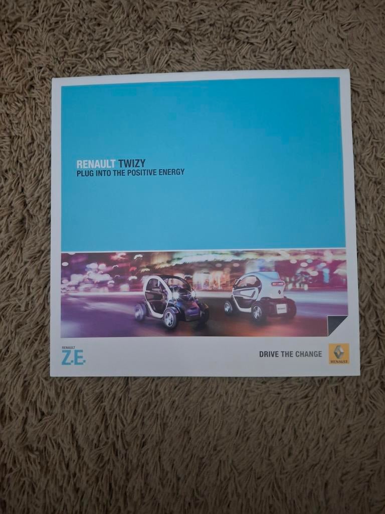 Autofolder Renault Twizy, Verzenden