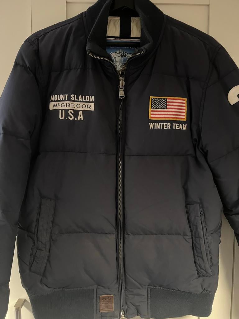 Nette McGregor winterjas - Maat S, Ophalen of Verzenden, Zo goed als nieuw, Maat 46 (S) of kleiner, Blauw