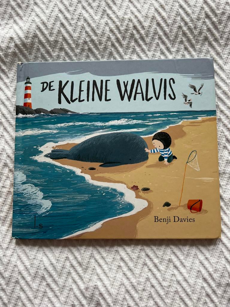 De Kleine Walvis - Benji Davies, Ophalen of Verzenden, Zo goed als nieuw, Fictie algemeen