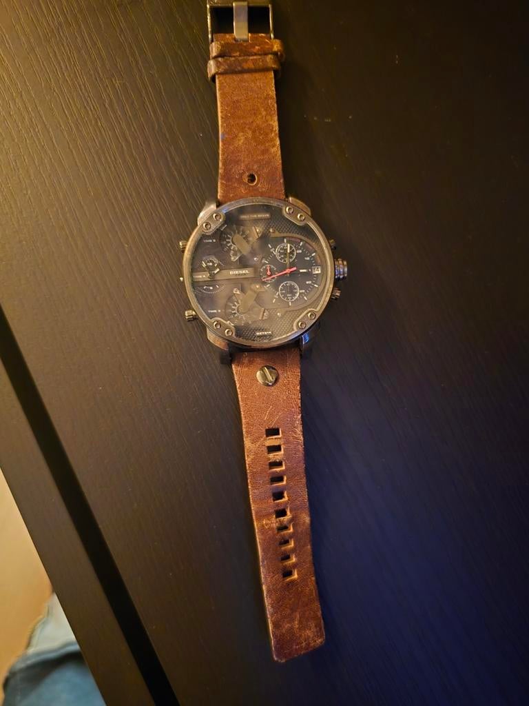 Diesel horloge, Ophalen of Verzenden, Gebruikt, Staal, Overige merken
