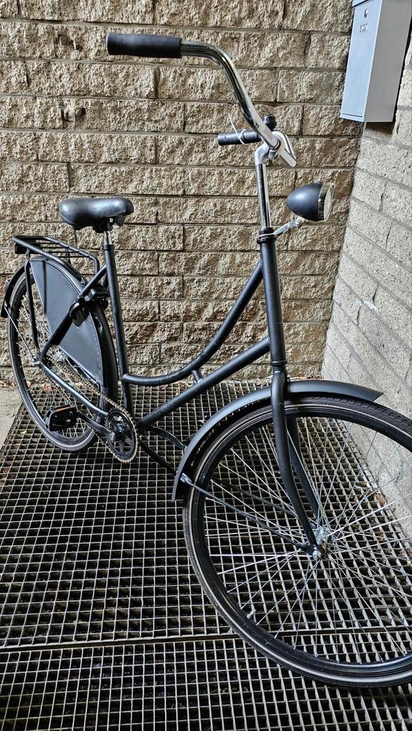 Omafiets zwart in goede staat! Altijd iets op voorraad, 56 cm of meer, Ophalen of Verzenden, Zo goed als nieuw
