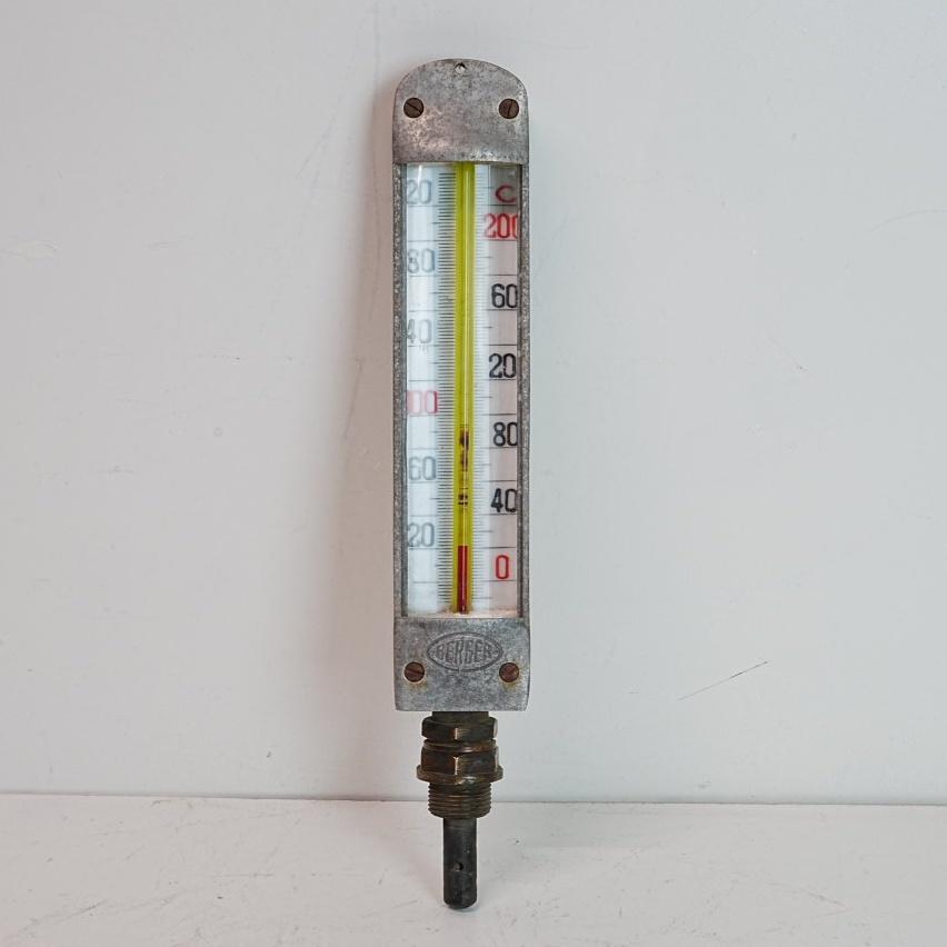Oude industriële thermometer., Ophalen of Verzenden