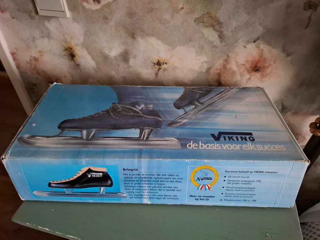 Viking Noren Schaatsen Maat 44 - Klassiek!, Ophalen of Verzenden, Gebruikt, Noren, Viking