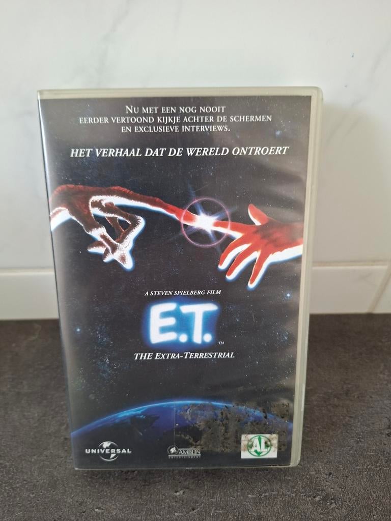 E.T. The Extra-Terrestrial VHS Video, Cd's en Dvd's, VHS | Film, Gebruikt, Science Fiction en Fantasy, Alle leeftijden, Ophalen