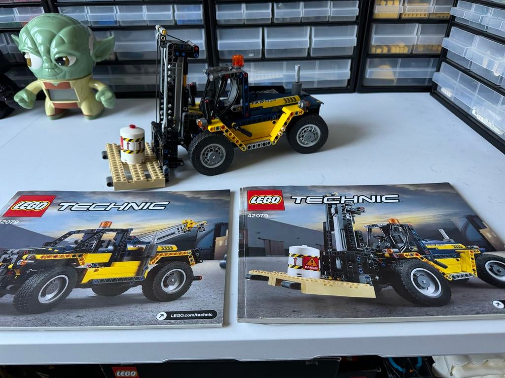 Lego Technic Heftruck 42079 - Complete Set, Ophalen of Verzenden, Zo goed als nieuw, Complete set, Lego