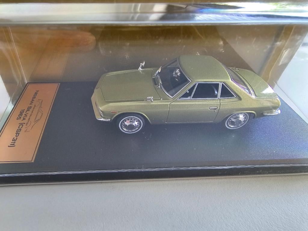 Nissan Silvia 1965 1/43, Ophalen of Verzenden, Nieuw, Auto, Overige merken