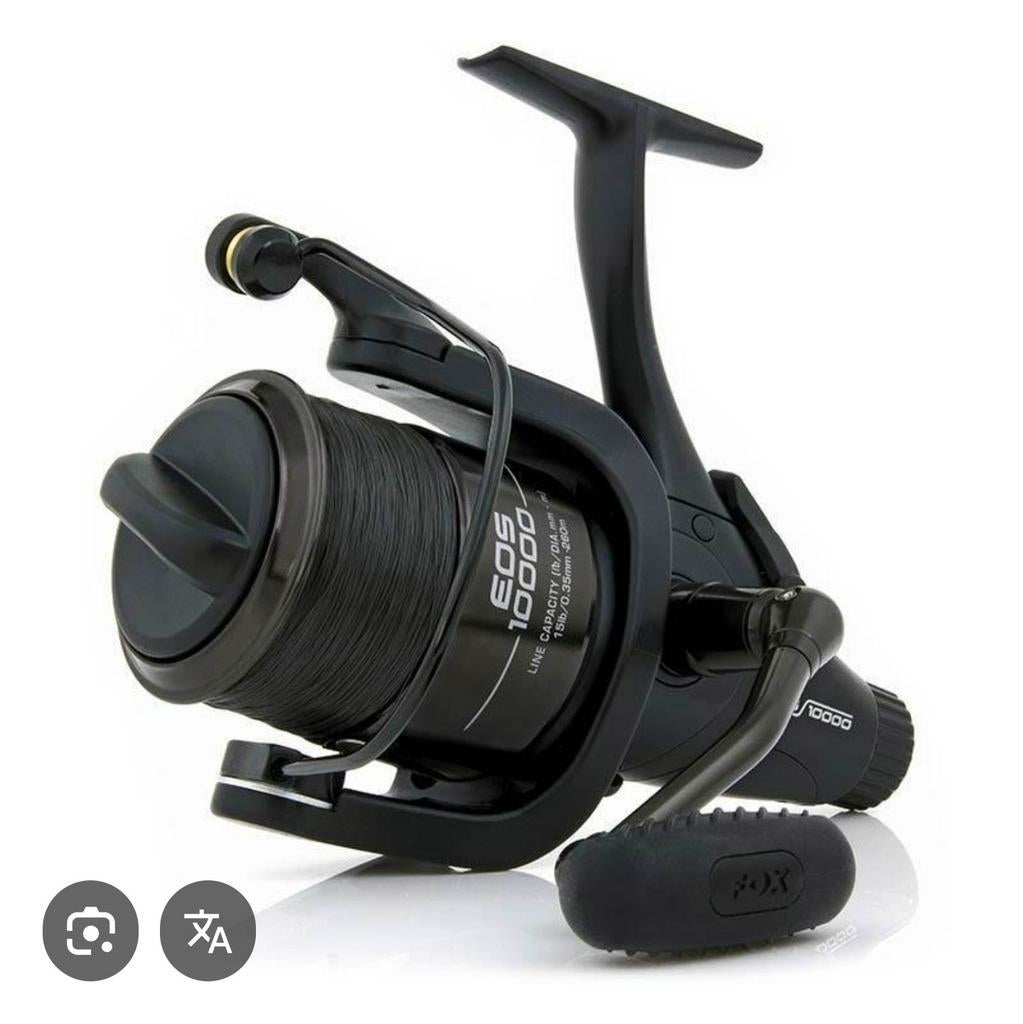 2x Fox eos 10000 molens 2x jrc cocoon 2g 12ft hengels, Ophalen of Verzenden, Werphengel