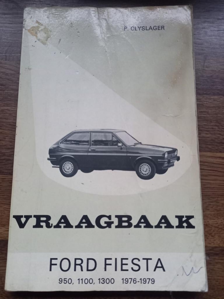 Vraagbaak FORD FIESTA MK1 vanaf 1976, Ophalen of Verzenden