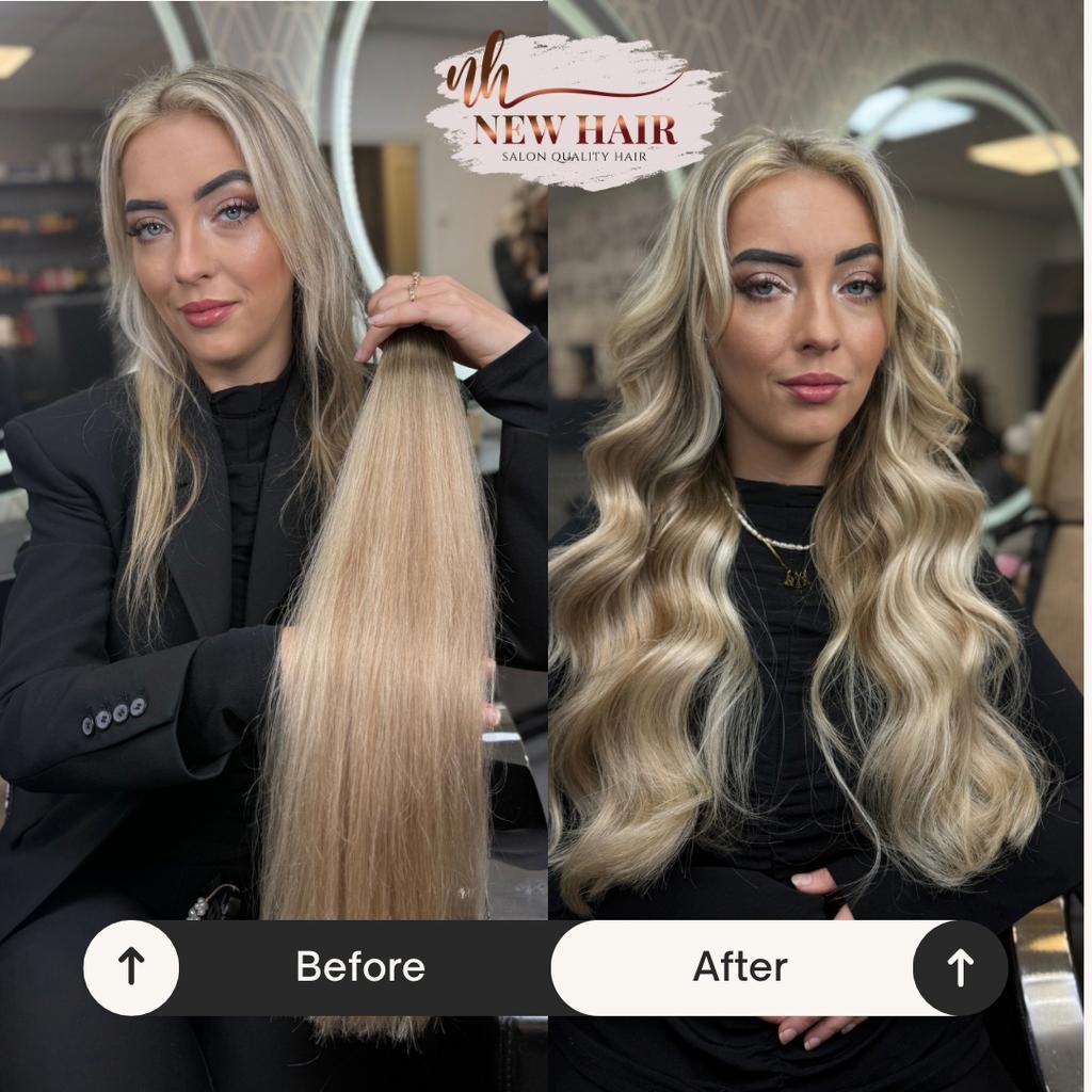 Hairextensions weaves in 3termijnen mogelijk vanaf €430, Ophalen of Verzenden, Nieuw, Pruik of Haarverlenging