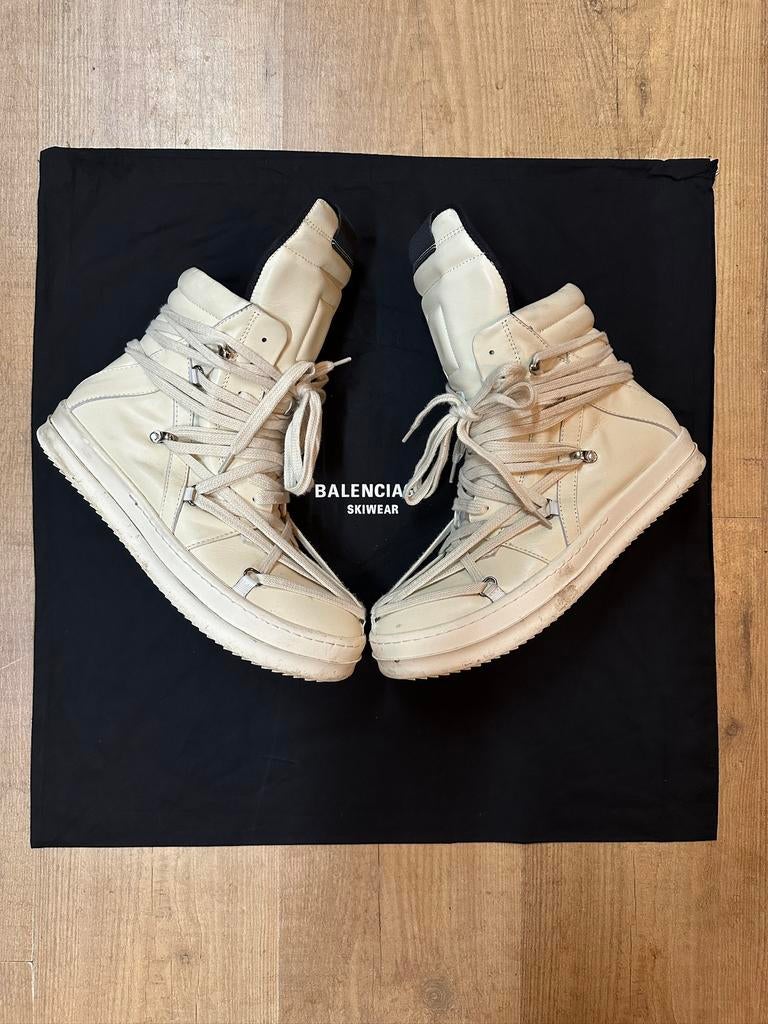 Rick Owens Megalace Geobaskets, Kleding | Heren, Schoenen, Overige kleuren, Verzenden, Sneakers of Gympen, Gedragen