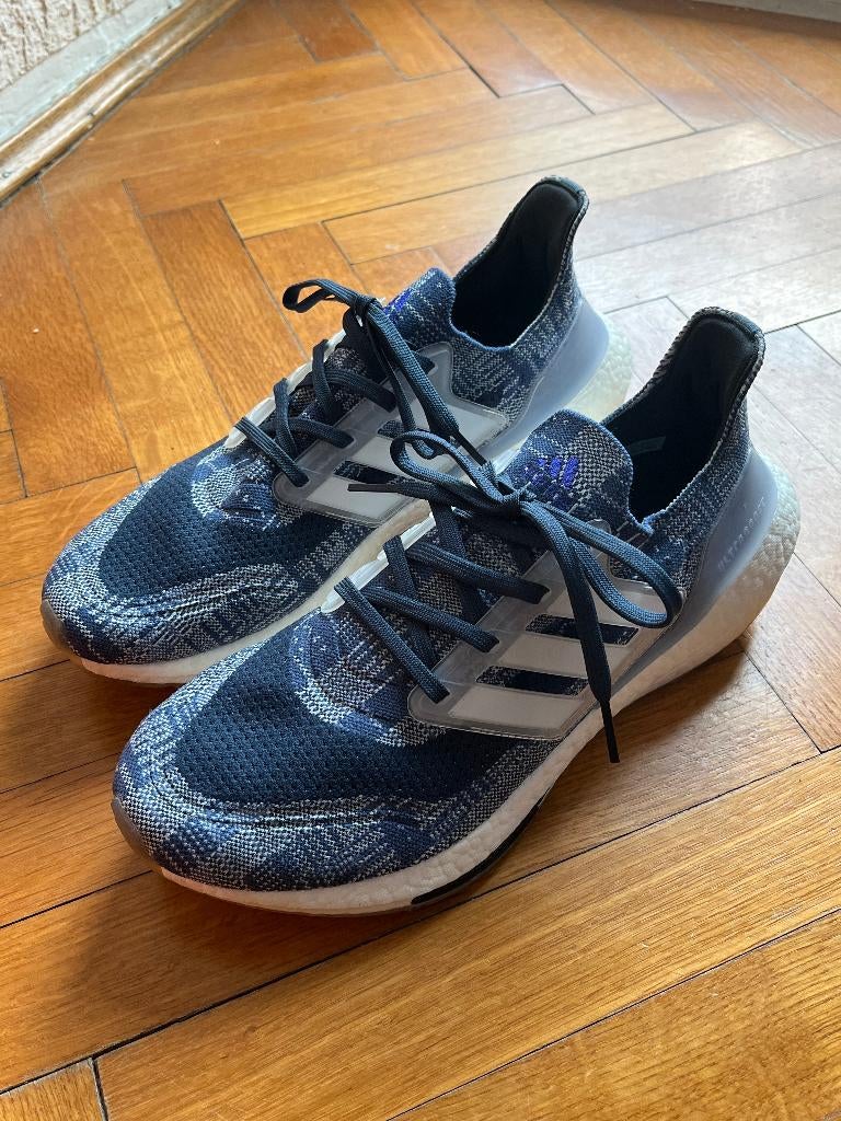 Adidas Ultraboost 21: Hardloopschoenen / Running Shoes 44, Adidas, Hardloopschoenen, Ophalen of Verzenden, Zo goed als nieuw