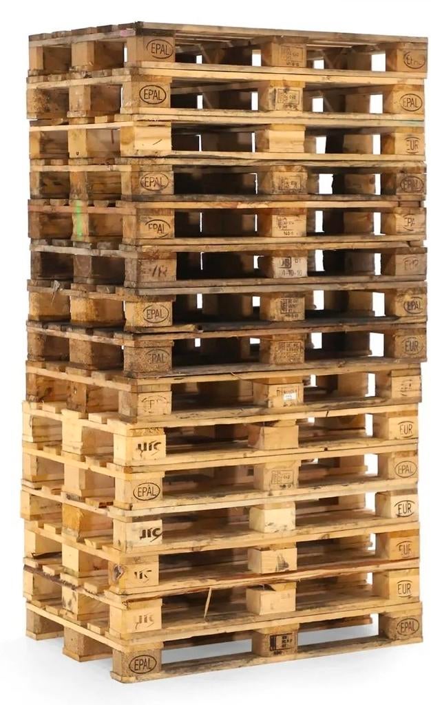 Stapel EPAL Europallets, Ophalen of Verzenden