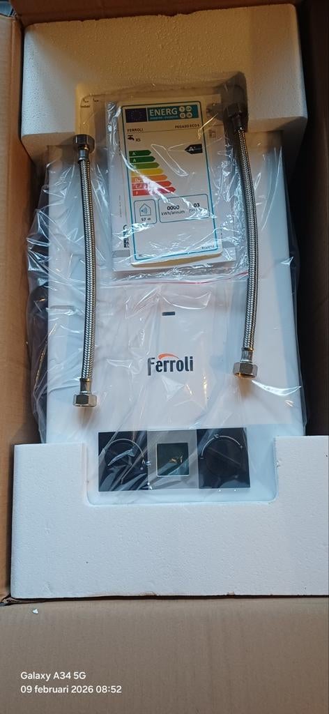 Propaan geiser ideaal voor camping nieuw in doos., Caravans en Kamperen, Ophalen of Verzenden, Nieuw