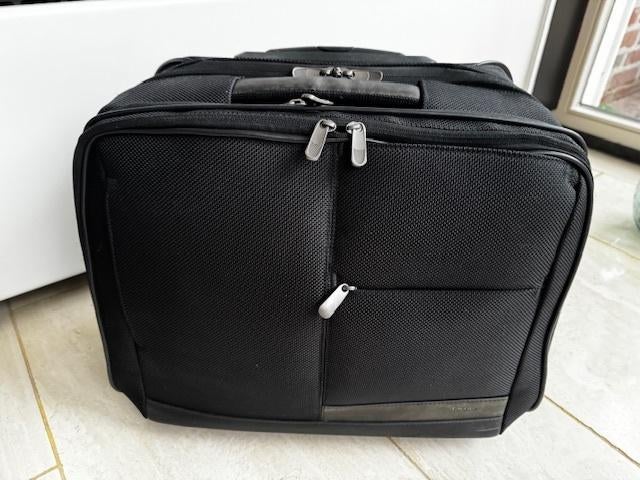 Laptop en documenten "reis" trolley (TARGUS) in nieuwstaat, Sieraden, Tassen en Uiterlijk, Koffers, Wieltjes, Hard kunststof, Minder dan 50 cm