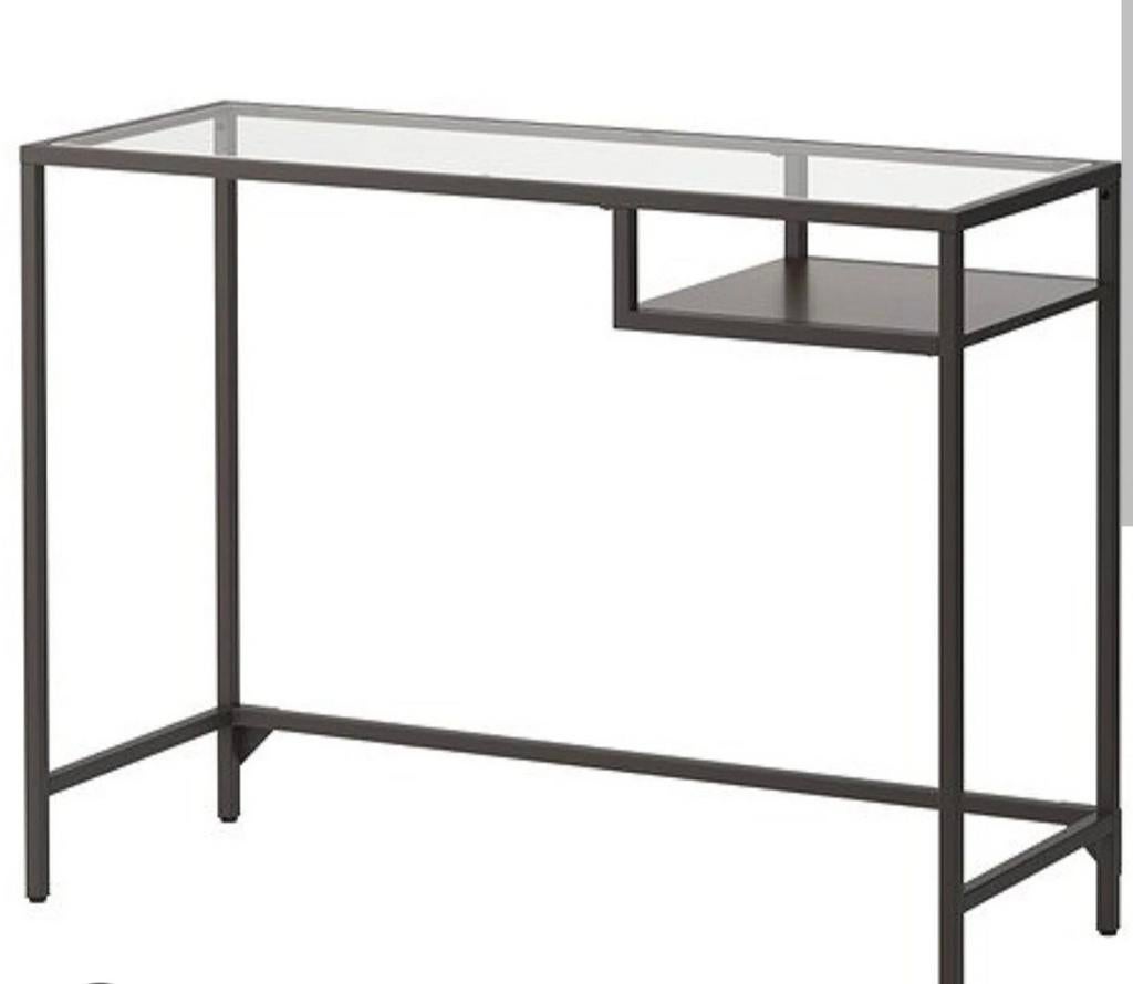 Ikea Vittsjo Laptoptafel / Bijzettafel Zwart, Ophalen, Zo goed als nieuw