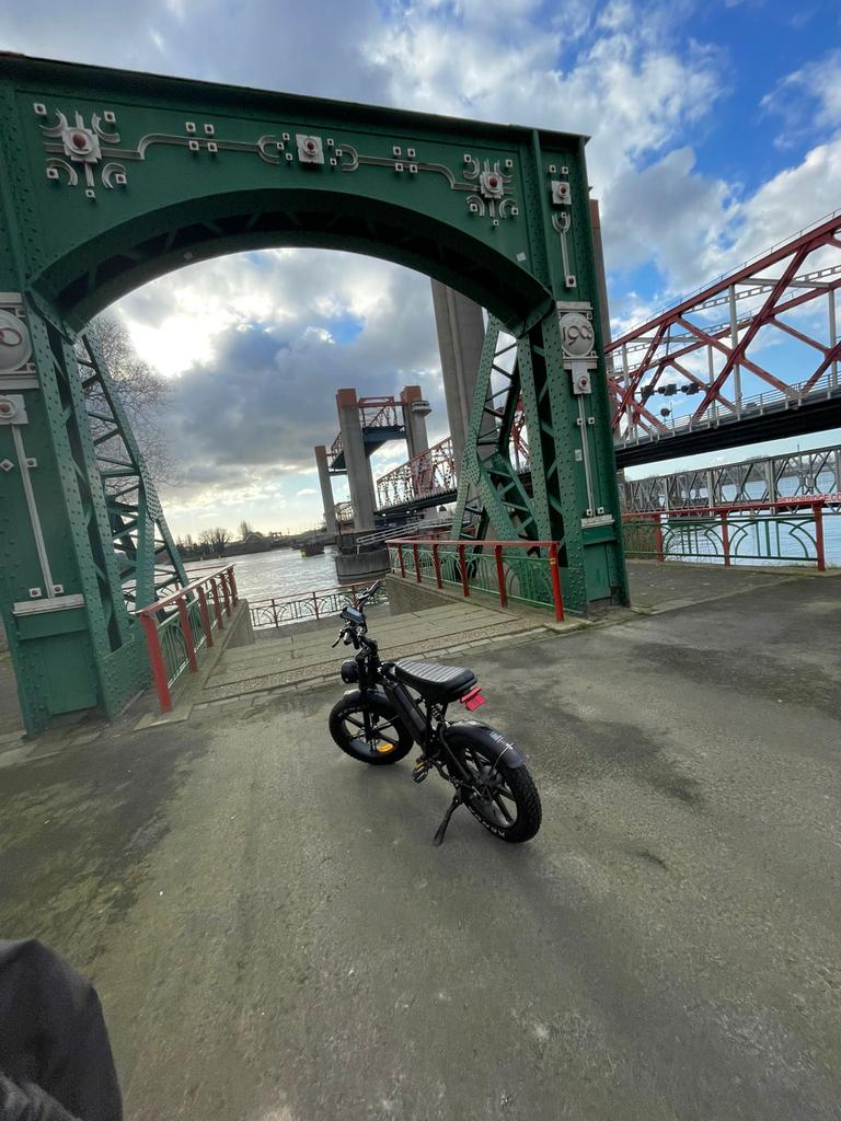 Stoere fatbike te koop!, Fietsen en Brommers, Elektrische fietsen, Gebruikt, 55 tot 59 cm, 30 tot 50 km per accu, Ophalen