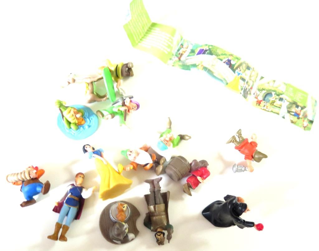 figuurtjes SNEEUWWITJE en de 7 DWERGEN, uitgave AH/Disney, Verzamelen, Poppetjes en Figuurtjes, Ophalen of Verzenden, Zo goed als nieuw