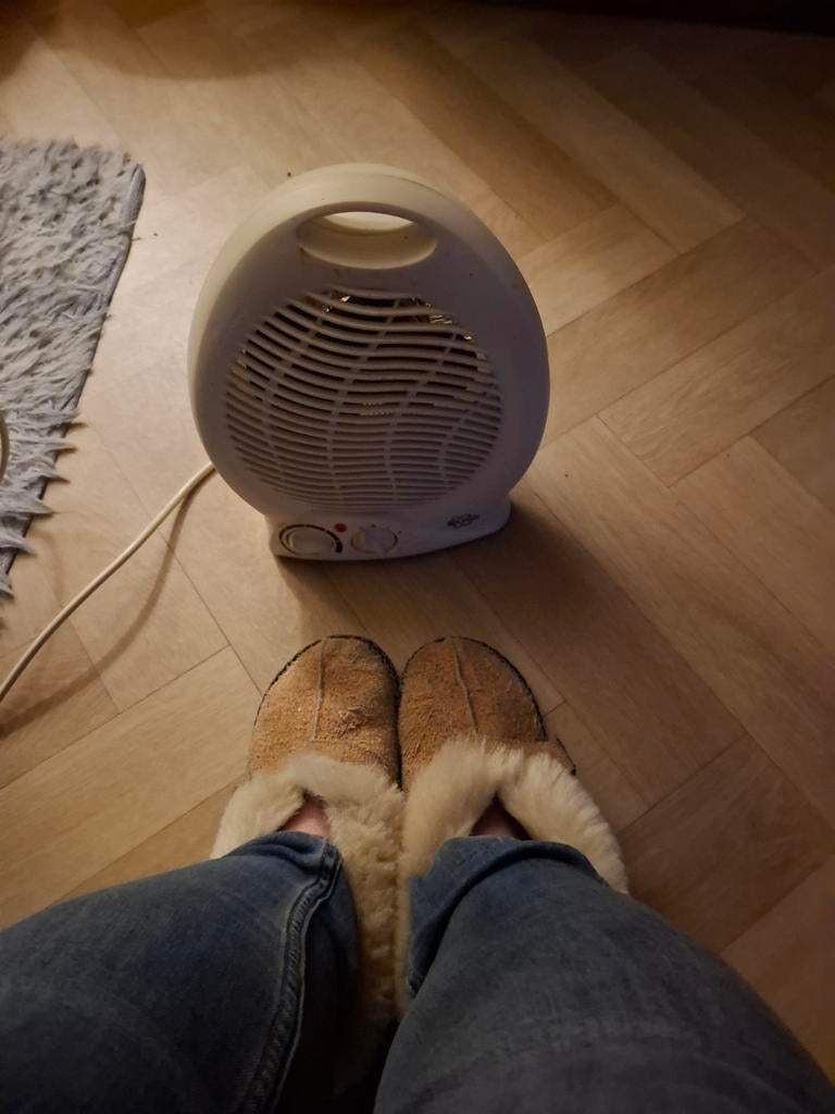 Elektrisch kacheltje voor koude voeten, Gebruikt, Overige soorten, Elektrisch, Ophalen of Verzenden