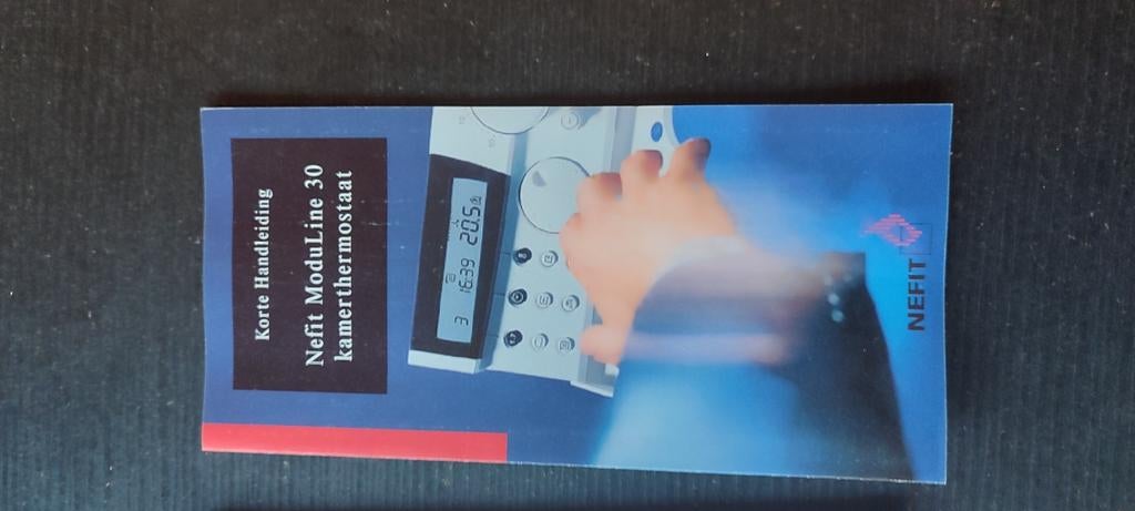 Nefit ModuLine 30 Kamerthermostaat, Doe-het-zelf en Verbouw, Ophalen of Verzenden, Slimme thermostaat, Gebruikt