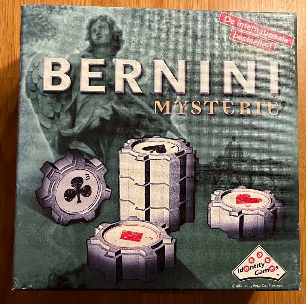 Spel: Bernini Mysterie, compleet, Hobby en Vrije tijd, Gezelschapsspellen | Bordspellen, Ophalen of Verzenden, Zo goed als nieuw