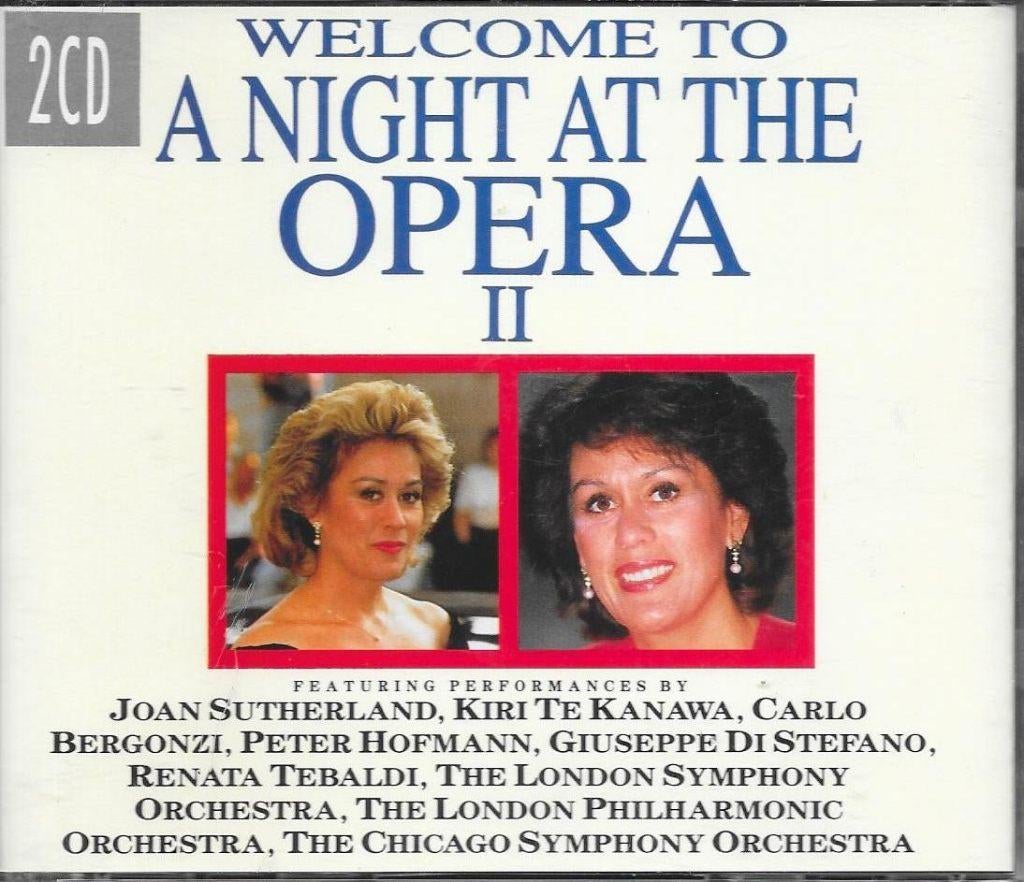 2 CD Box Welcome To A Night At The Opera II, Ophalen of Verzenden, Classicisme, Gebruikt, Kamermuziek