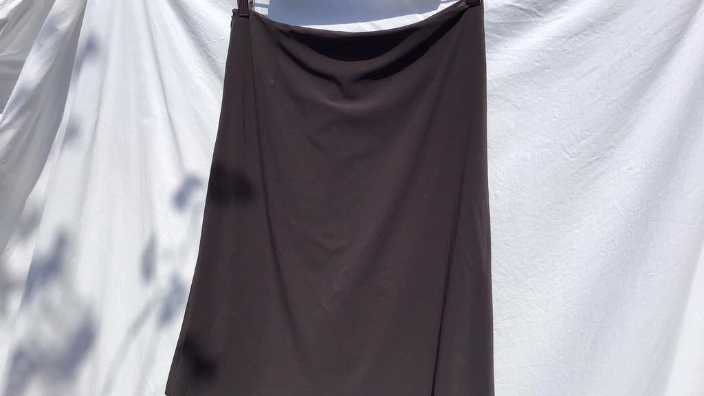 Damesrok travelstof,  maat m merk Irié, Kleding | Dames, Maat 38/40 (M), Ophalen of Verzenden, Zo goed als nieuw, Grijs