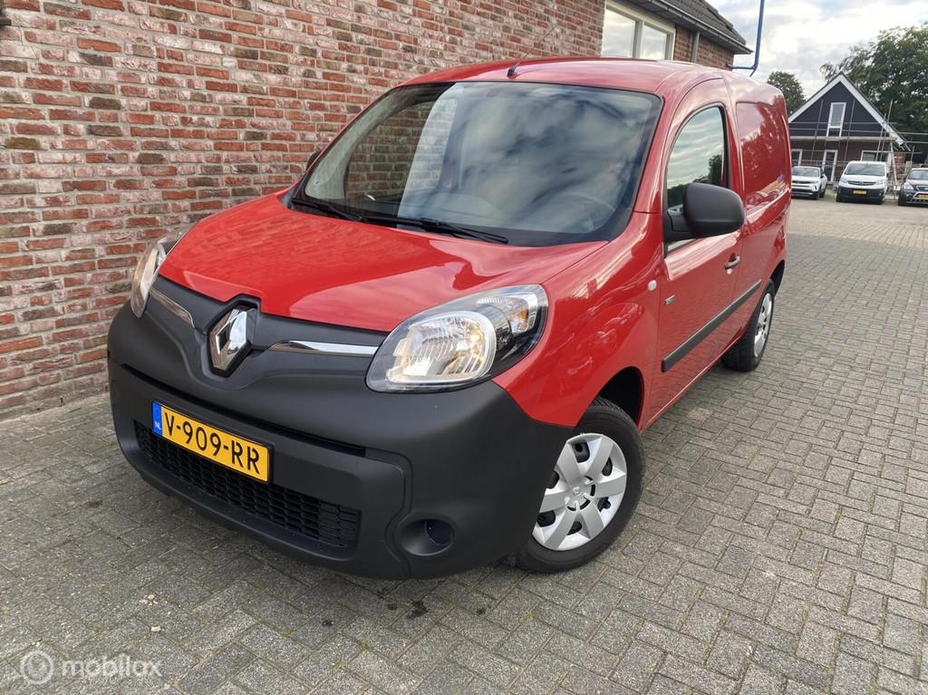 Renault Kangoo Express Z.E. (ex Accu), Auto's, Stof, Gebruikt, Zwart, Origineel Nederlands