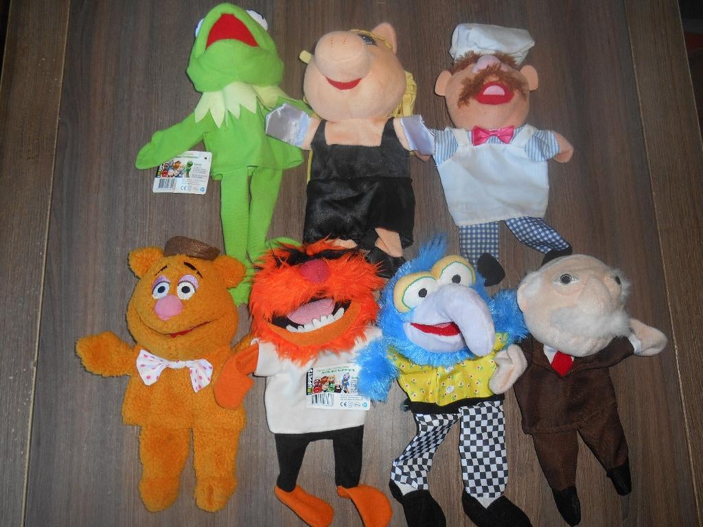 Muppet handpoppen Muppets AH Jim Henson, Verzamelen, Supermarktacties, Albert Heijn, Ophalen of Verzenden