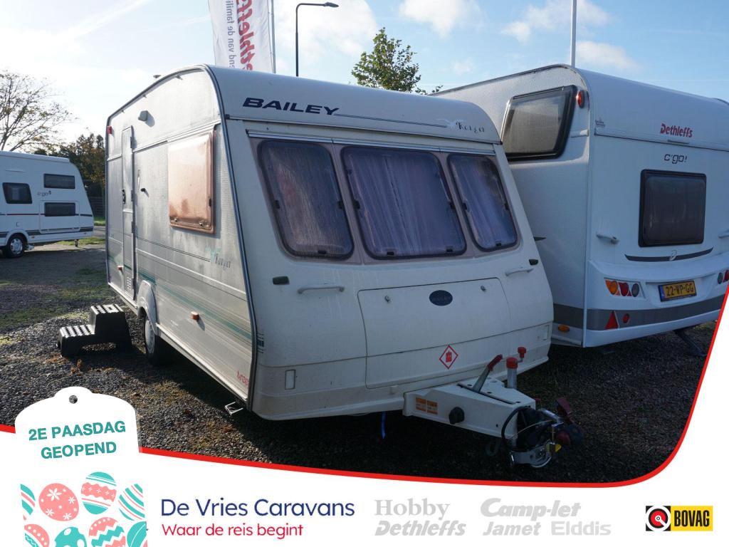 Bailey Ranger 4502 Enkele bedden,voortent,, Caravans en Kamperen, Standaardzit, Tot en met 2, Bedrijf, 750 - 1000 kg