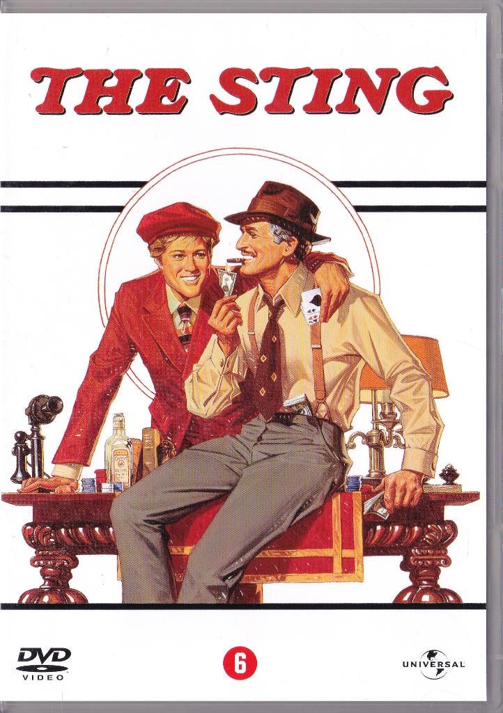 The Sting ֎ 1973, Paul Newman, Robert Redford, Cd's en Dvd's, Dvd's | Klassiekers, Gebruikt, Thrillers en Misdaad, 1960 tot 1980