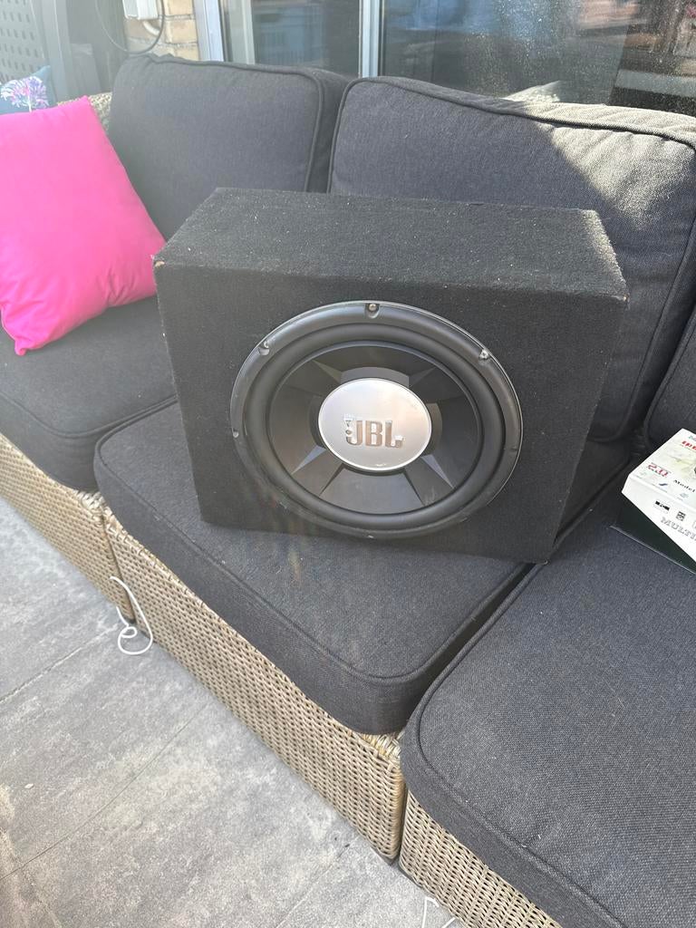 JBL subwoofer met Kenwood versterker, Auto diversen, Autospeakers, Ophalen of Verzenden, Gebruikt