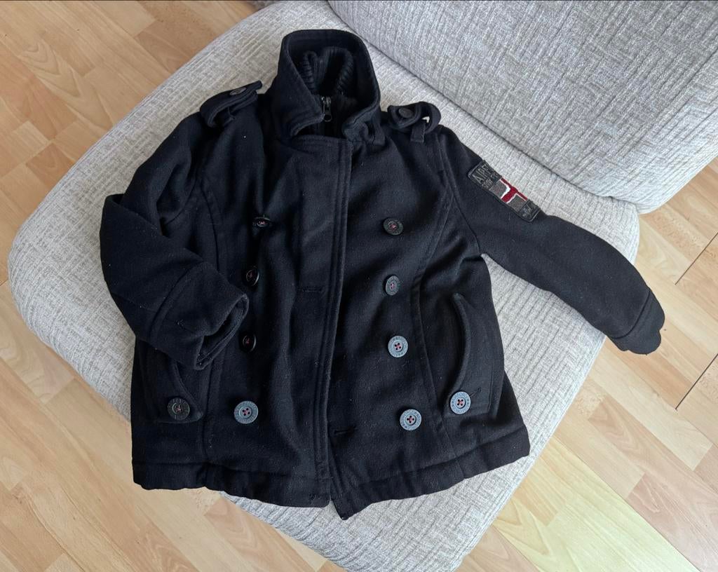 Stoere jongens Airforce kinderjas - Zwart, Ophalen of Verzenden, Gebruikt, Jongen