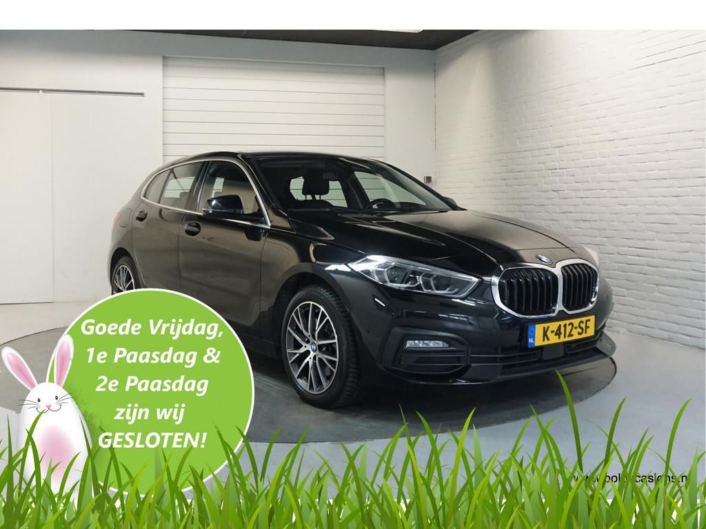 BMW 1-serie 118i High Exec Automaat | Carplay | DAB+ | LED |, 136 pk, Gebruikt, Zwart, Bedrijf
