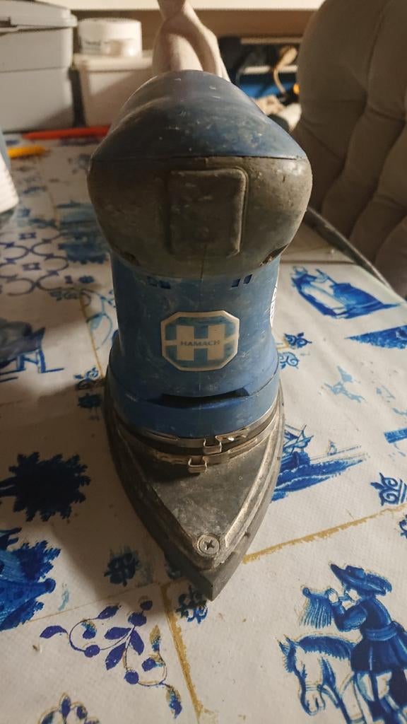Hamach deltaschuurmachine, Ophalen of Verzenden, Gebruikt, Minder dan 600 watt, Overige typen