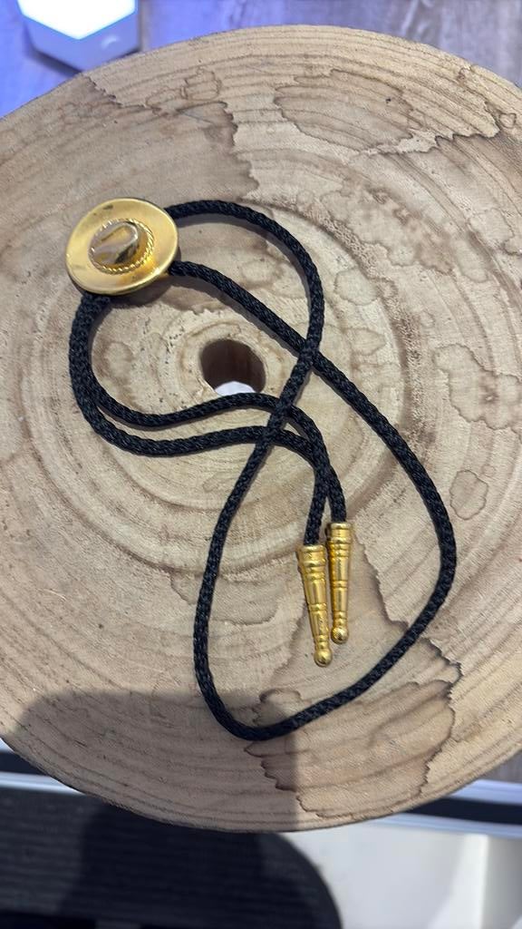 Bolo Tie country en western, Ophalen of Verzenden, Zo goed als nieuw, Overige materialen