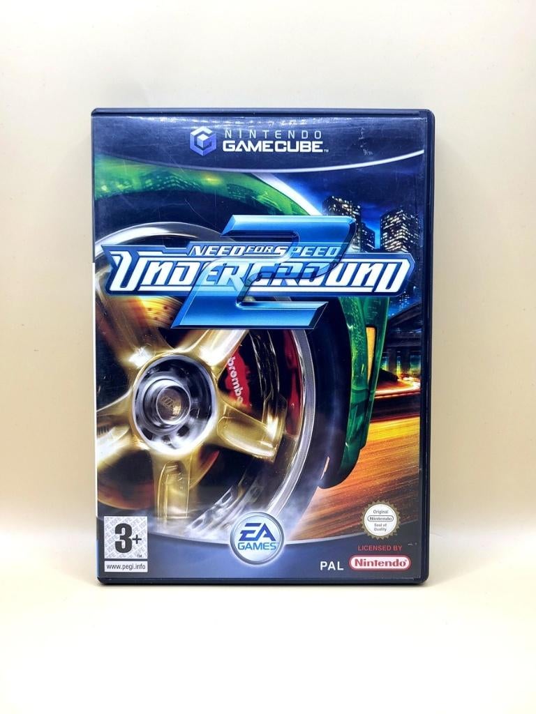 Need for Speed Underground 2 (Geen Boekje) - GameCube, Nintendo, Nintendo support, 1 speler, Racen en Vliegen