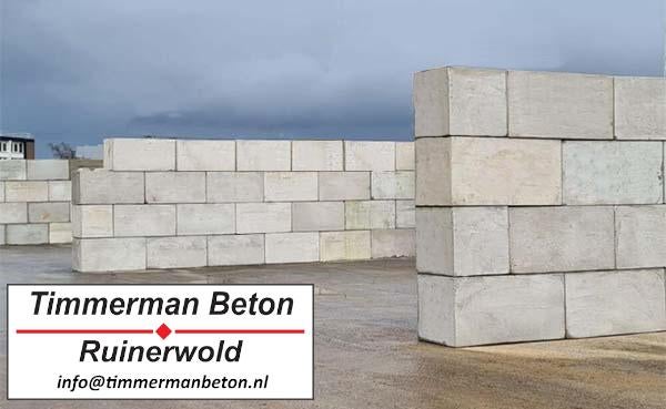 Megablok 160x80x40 tbv silo, opslag, grondstof, div.afmeting, Ophalen of Verzenden, Nieuw, Beton, Overige typen