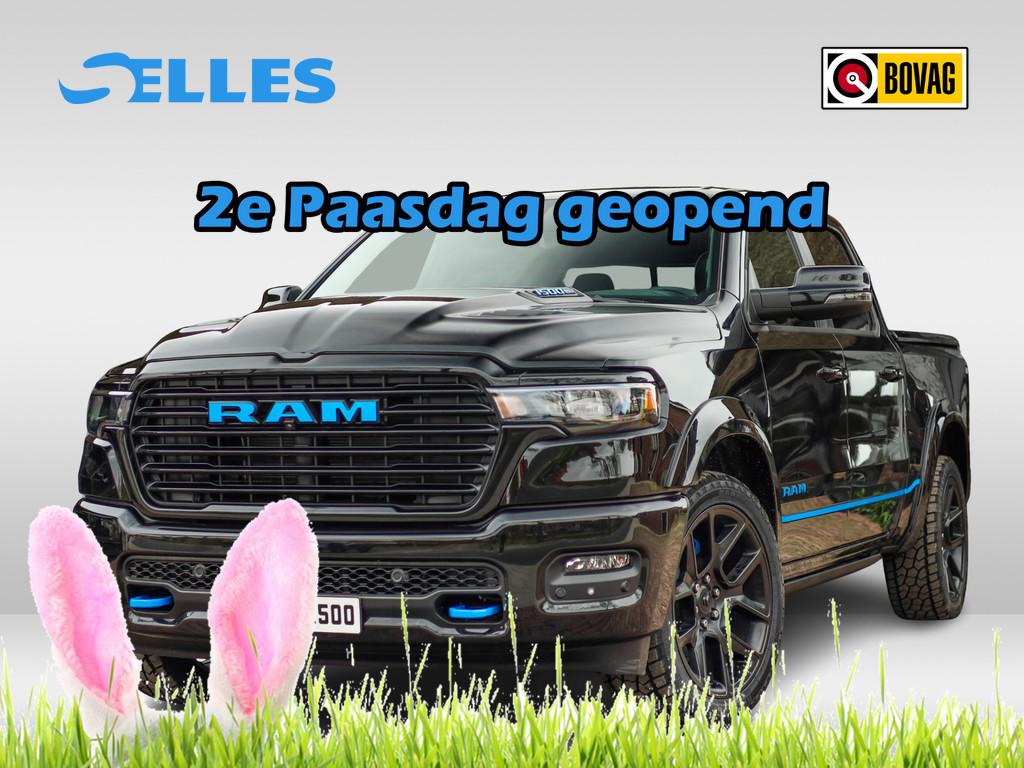 Dodge Ram 1500 2025 3.0L HURRICANE LARAMIE Night Premium | B, Automaat, 2993 cc, Met garantie (alle), Zwart