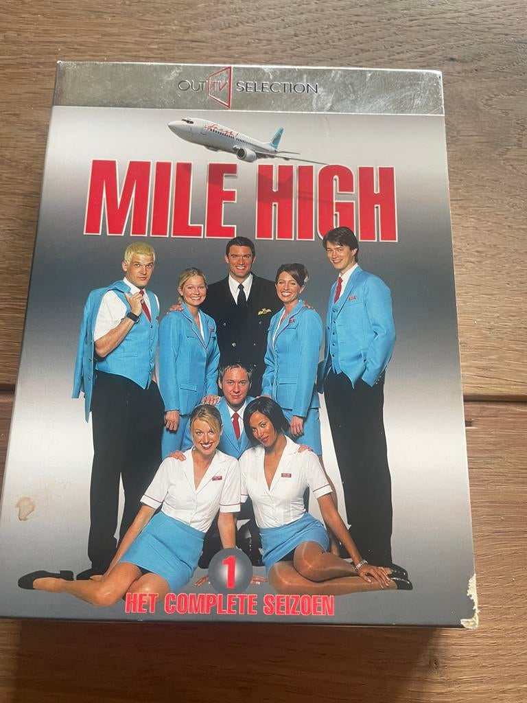 DVD mile high. (Piloten en stewardessen dvd. ), Cd's en Dvd's, Dvd's | Tv en Series, Alle leeftijden, Ophalen of Verzenden, Zo goed als nieuw