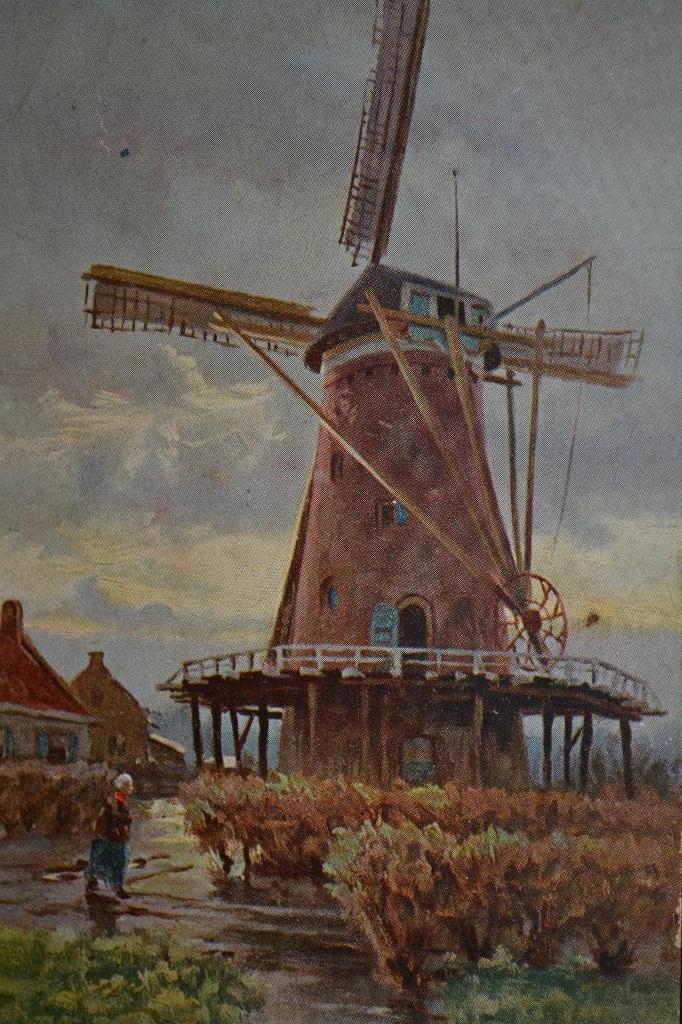 BELGIE 1907 MOLEN  VAN a.Gerstenhauer, Ophalen of Verzenden, 1940 tot 1960, Gelopen, Klederdracht
