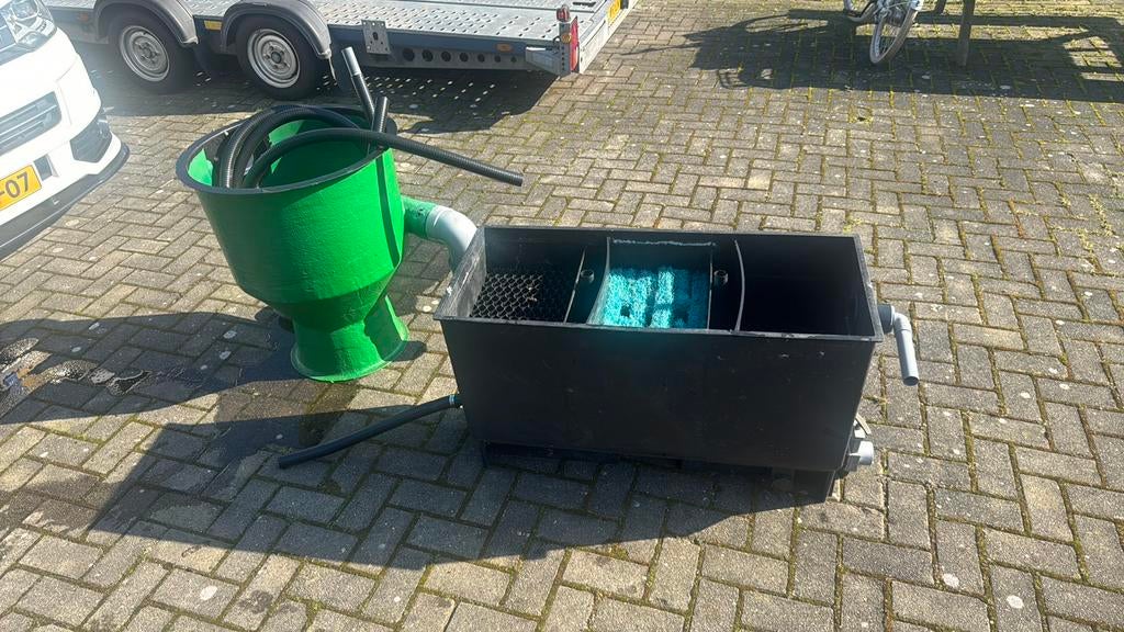 Vijver filter vortex filterbak koi, Tuin en Terras, Vijver-toebehoren, Ophalen, Filter, Filter, Zo goed als nieuw