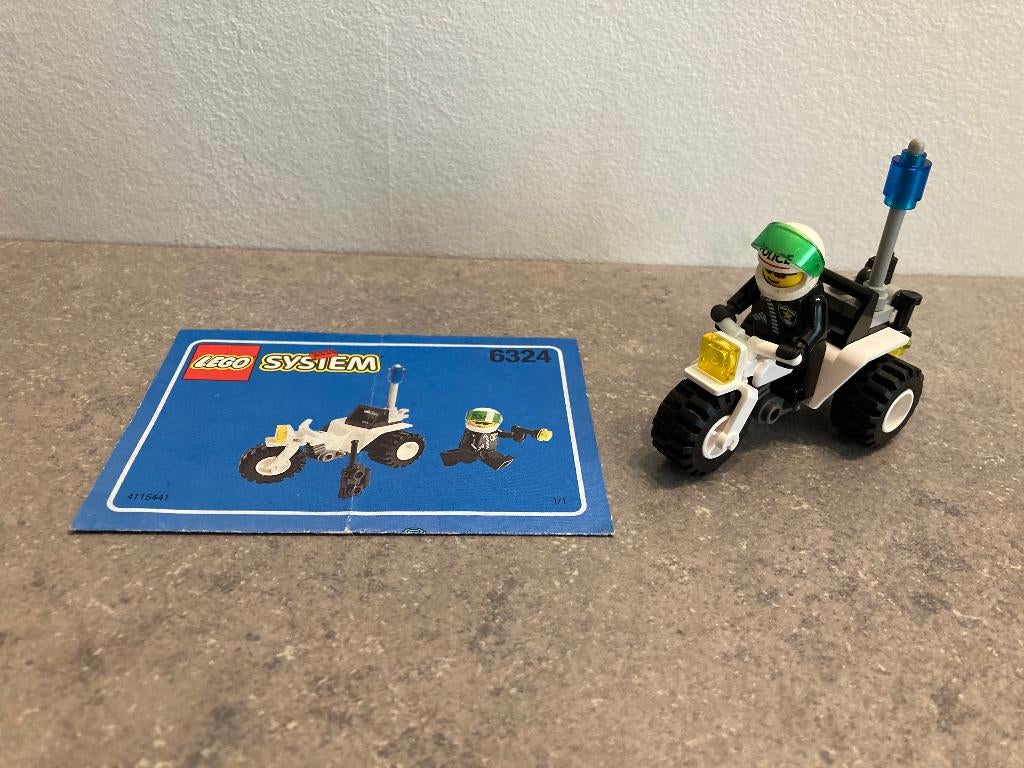 Lego 6324 Chopper Cop, Ophalen of Verzenden, Gebruikt, Complete set, Lego