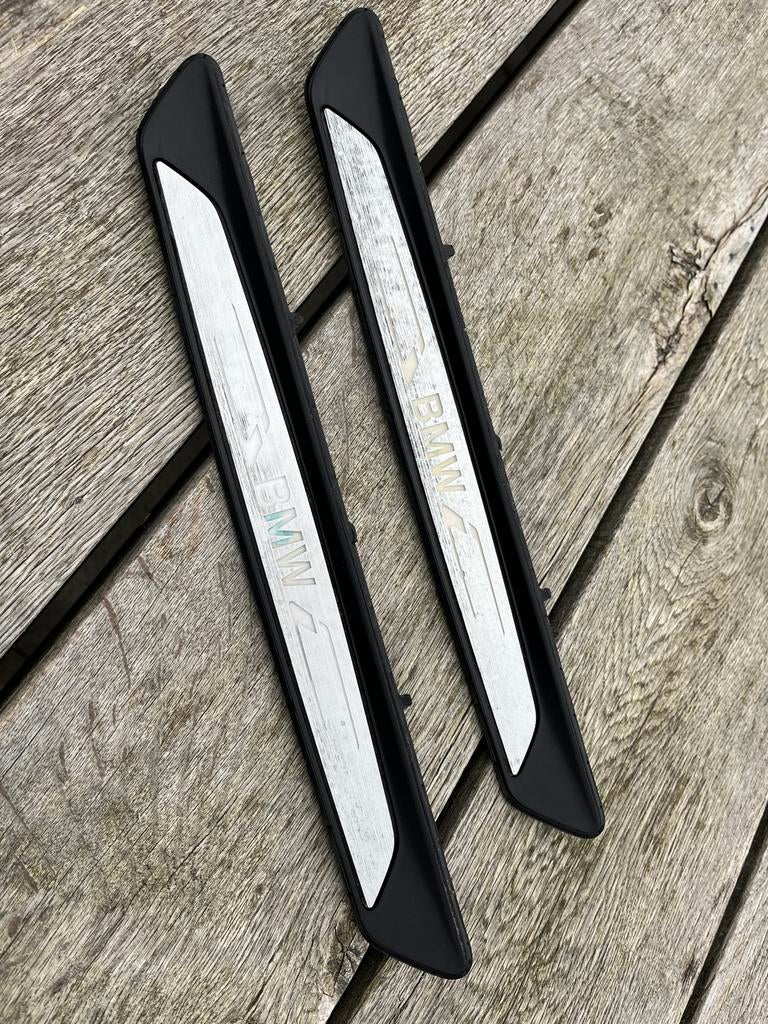 BMW verlichte instaplijsten / dorpelbeschermers links + rech, Auto-onderdelen, Interieur en Bekleding, Ophalen of Verzenden, Gebruikt