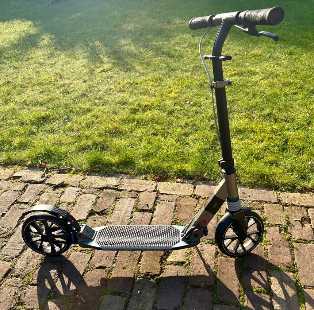 Oxelo step volwassenen en kinderen met vering, Fietsen en Brommers, Steps, Ophalen, Zo goed als nieuw, Gewone step