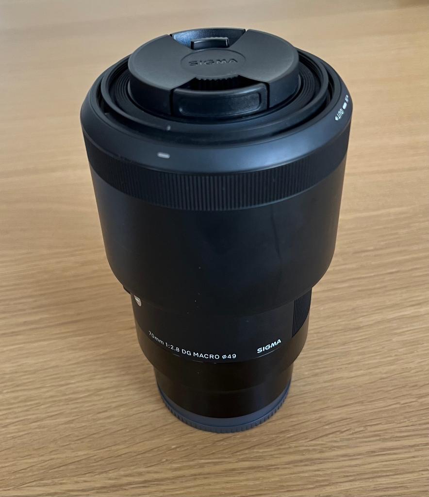Sigma 70mm F2.8 DG Macro ART Sony FE, Ophalen, Zo goed als nieuw, Macrolens