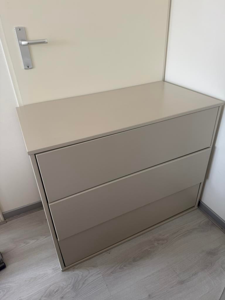 Commode, Ophalen of Verzenden, Zo goed als nieuw, 3 of 4 laden, Minder dan 100 cm