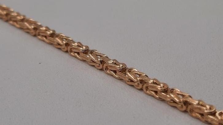 gouden Konings armband 14kt Massief, Www.bredajuwelier.nl, Nieuw, Ophalen of Verzenden, Www.bredajuwelier.nl